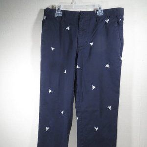 Claiborne pants with sailboat pattern, size 32x32